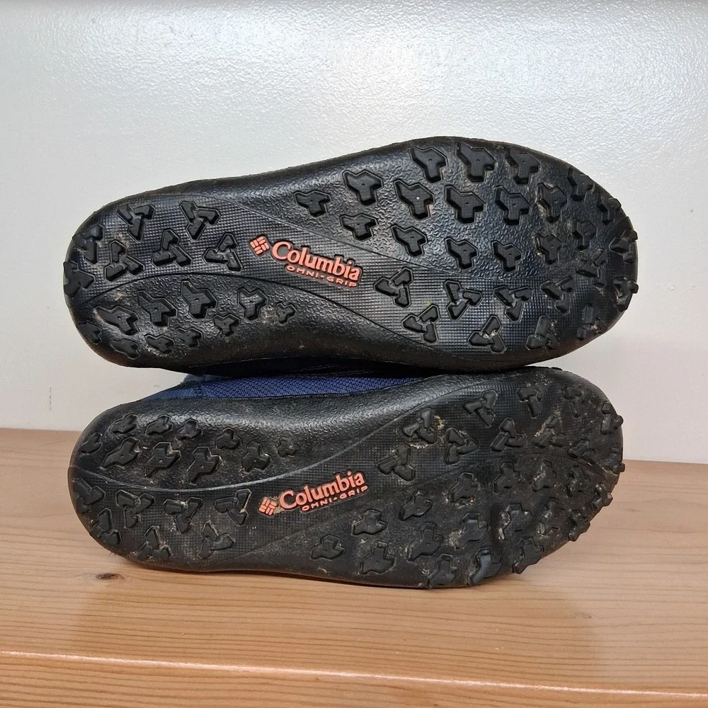 Columbia Winter Waterproof 200 Grams Insulated Boots Size 5 Omni Heat Side Zip‎
